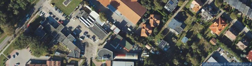Zdjęcie satelitarne Paczkomat InPost GDA41M