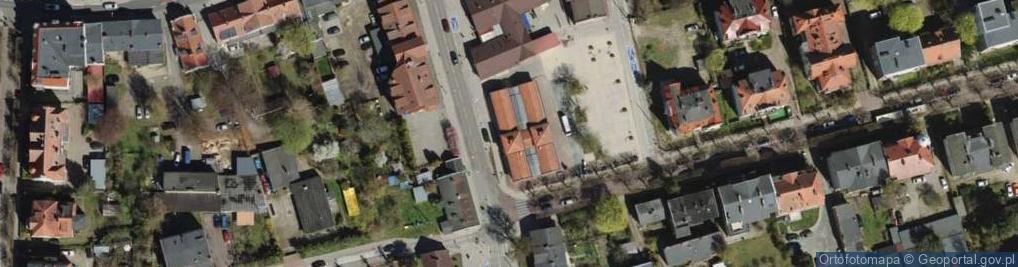 Zdjęcie satelitarne Paczkomat InPost GDA46N