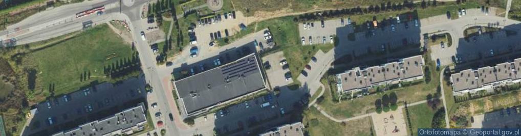 Zdjęcie satelitarne Paczkomat InPost GDA87M