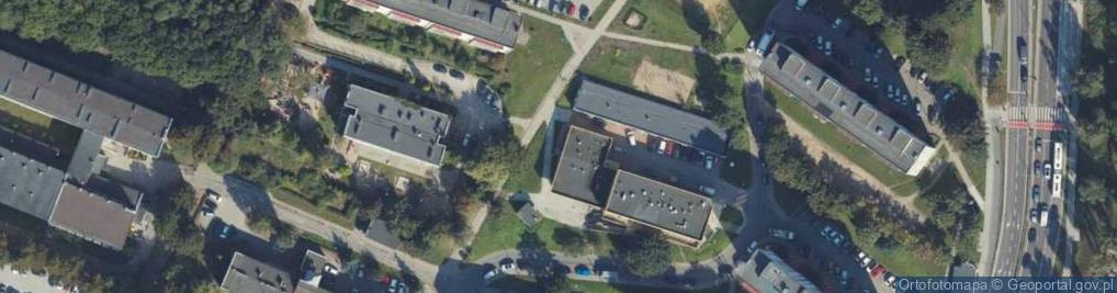 Zdjęcie satelitarne Paczkomat InPost GDY66M