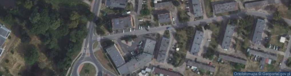 Zdjęcie satelitarne Paczkomat InPost GHW01M