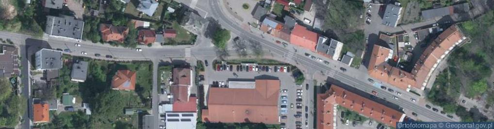 Zdjęcie satelitarne Paczkomat InPost GLB01M