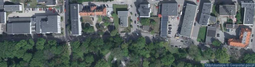 Zdjęcie satelitarne Paczkomat InPost GLB04M