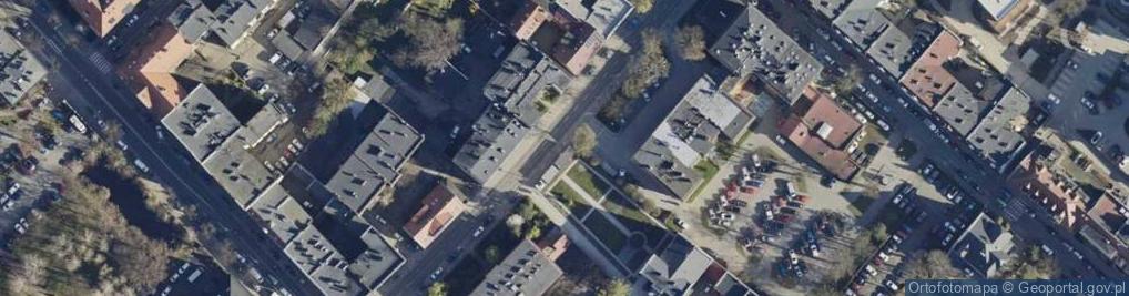 Zdjęcie satelitarne Paczkomat InPost GLI01H