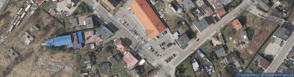 Zdjęcie satelitarne Paczkomat InPost GLI06M