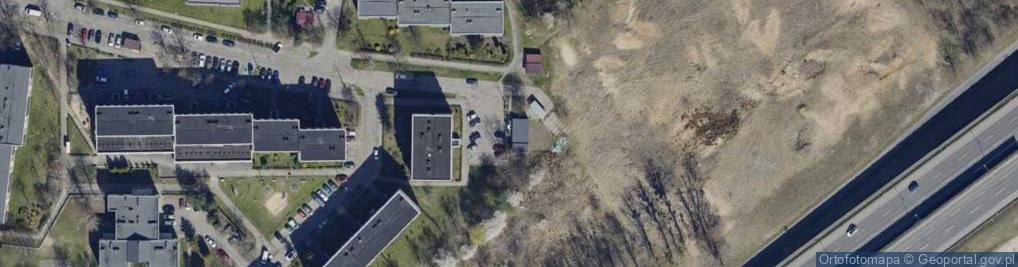 Zdjęcie satelitarne Paczkomat InPost GLI07APP
