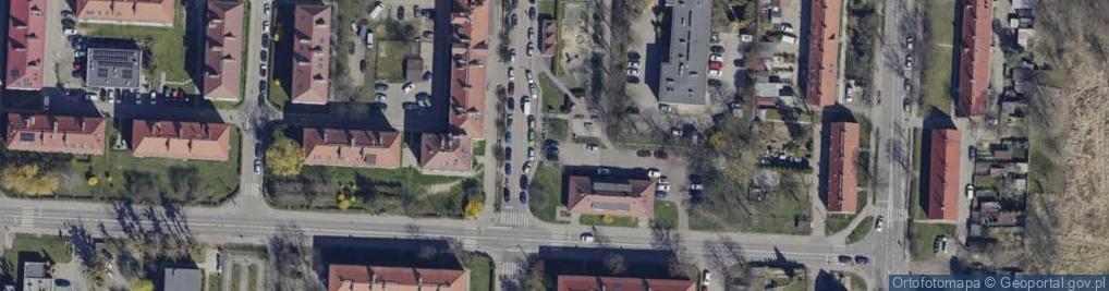 Zdjęcie satelitarne Paczkomat InPost GLI09BAPP
