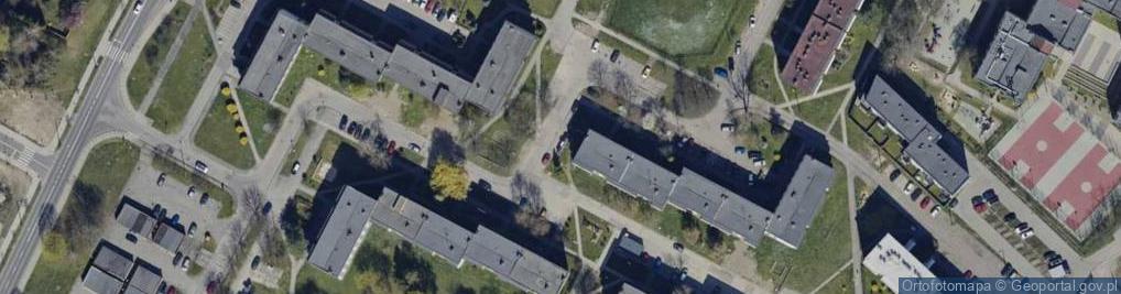 Zdjęcie satelitarne Paczkomat InPost GLI10APP