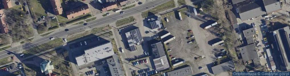 Zdjęcie satelitarne Paczkomat InPost GLI14M