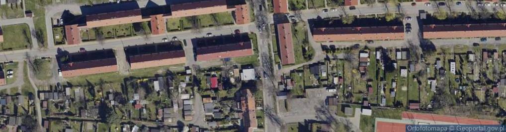 Zdjęcie satelitarne Paczkomat InPost GLI18N