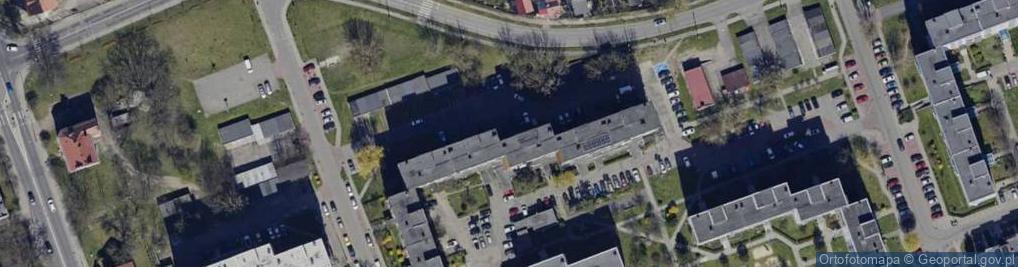 Zdjęcie satelitarne Paczkomat InPost GLI21N