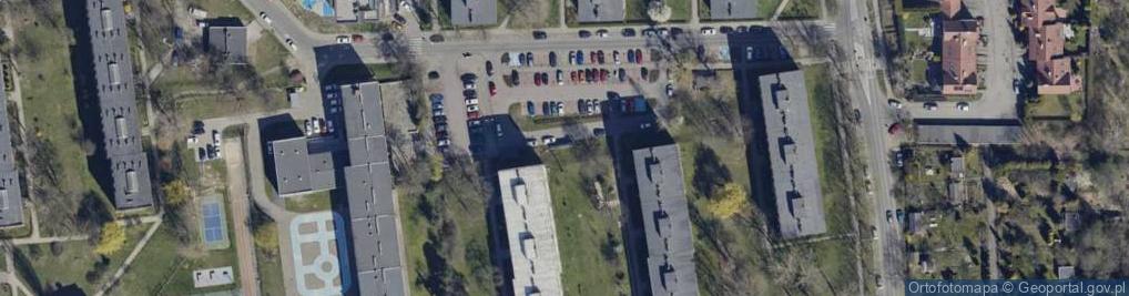 Zdjęcie satelitarne Paczkomat InPost GLI67M