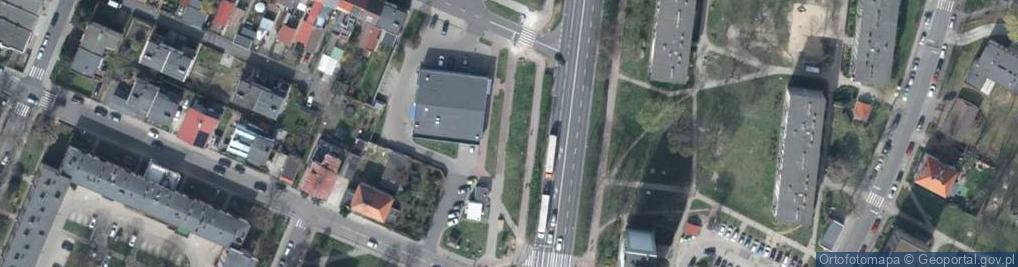 Zdjęcie satelitarne Paczkomat InPost GLO18M