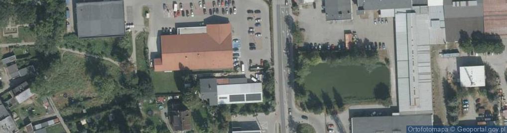 Zdjęcie satelitarne Paczkomat InPost GLU03M