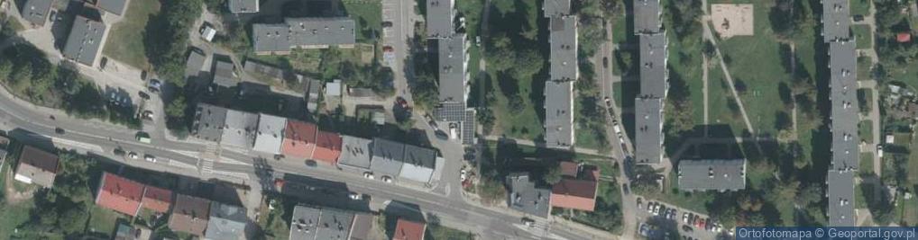 Zdjęcie satelitarne Paczkomat InPost GLU05M