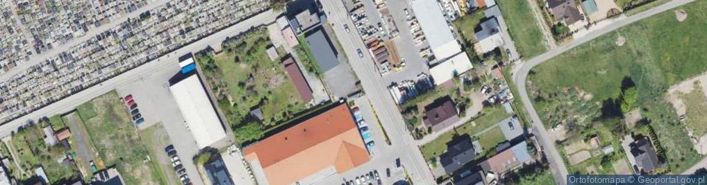 Zdjęcie satelitarne Paczkomat InPost GRW02M