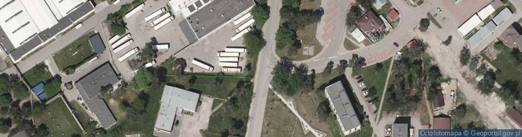 Zdjęcie satelitarne Paczkomat InPost GRZ01BAPP