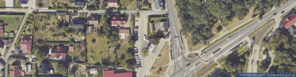 Zdjęcie satelitarne Paczkomat InPost GWI07A