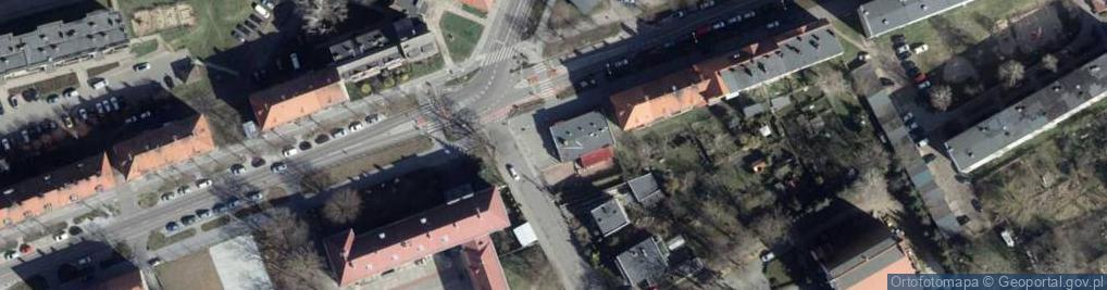Zdjęcie satelitarne Paczkomat InPost GWI21M
