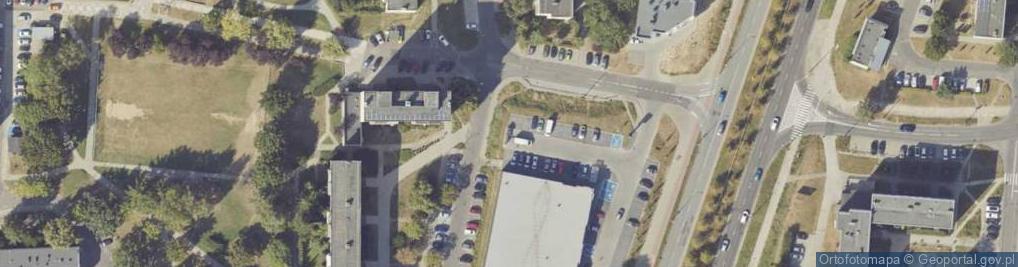 Zdjęcie satelitarne Paczkomat InPost GWI45M