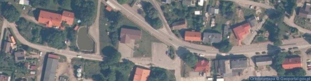 Zdjęcie satelitarne Paczkomat InPost GWN02BAPP