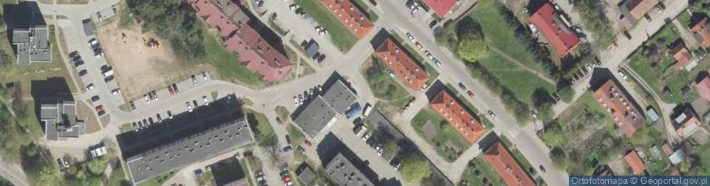 Zdjęcie satelitarne Paczkomat InPost GZC02A