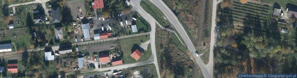 Zdjęcie satelitarne Paczkomat InPost HBN01BAPP