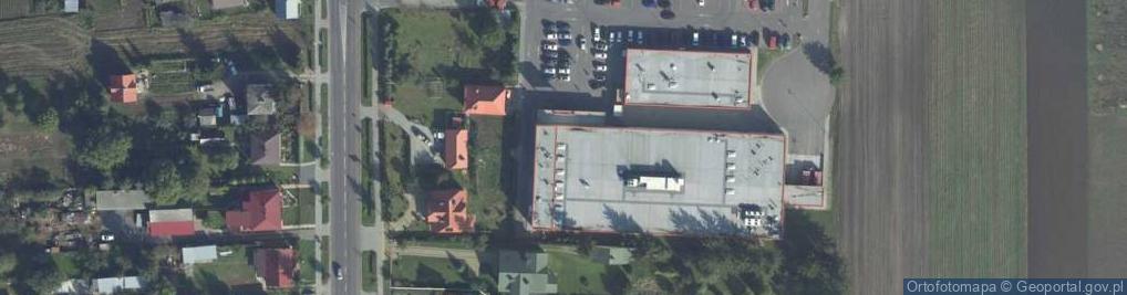 Zdjęcie satelitarne Paczkomat InPost HRU02A
