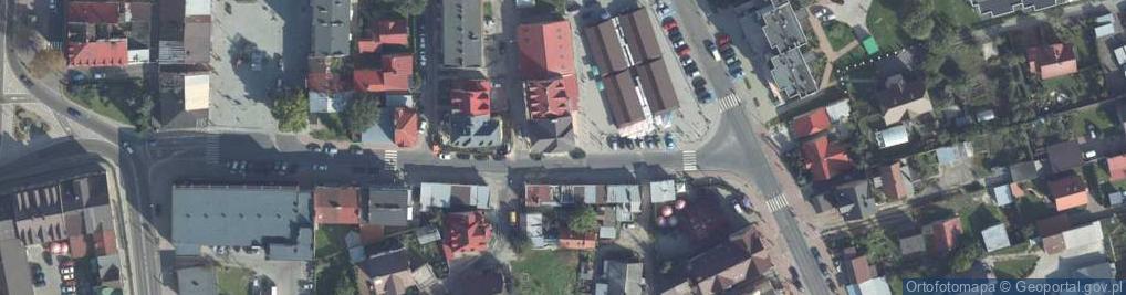Zdjęcie satelitarne Paczkomat InPost HRU03M