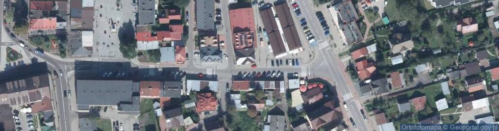 Zdjęcie satelitarne Paczkomat InPost HRU03M