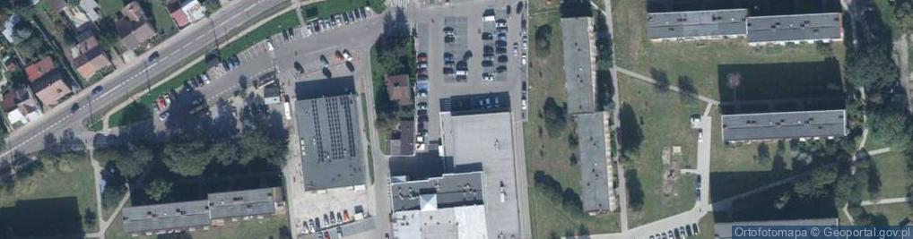 Zdjęcie satelitarne Paczkomat InPost HRU04M