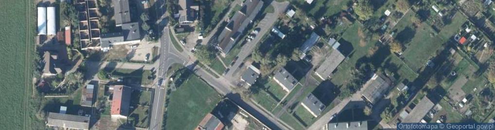 Zdjęcie satelitarne Paczkomat InPost ICW01BAPP