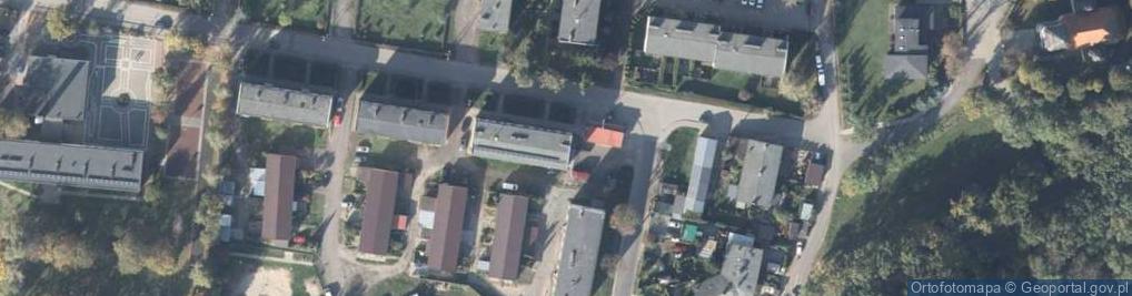 Zdjęcie satelitarne Paczkomat InPost IVN01G