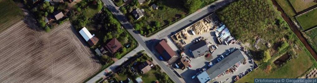 Zdjęcie satelitarne Paczkomat InPost IZW01APP