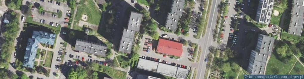 Zdjęcie satelitarne Paczkomat InPost JAW17M