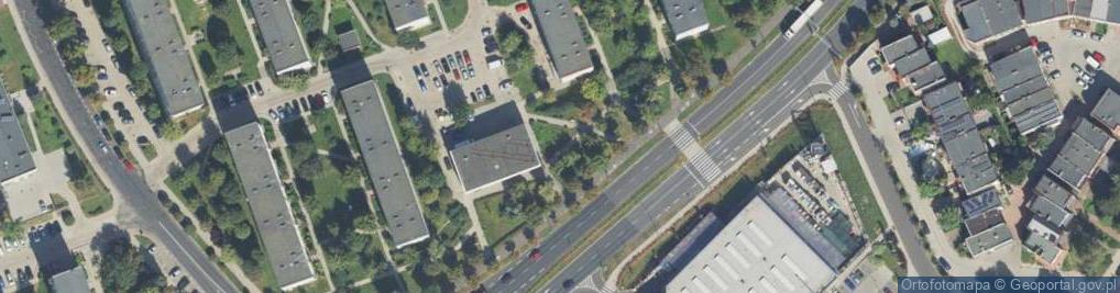 Zdjęcie satelitarne Paczkomat InPost KAL02APP