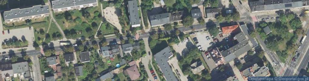 Zdjęcie satelitarne Paczkomat InPost KAL07M