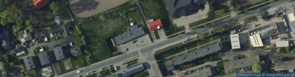 Zdjęcie satelitarne Paczkomat InPost KALI01M