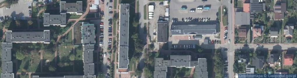 Zdjęcie satelitarne Paczkomat InPost KAR08M