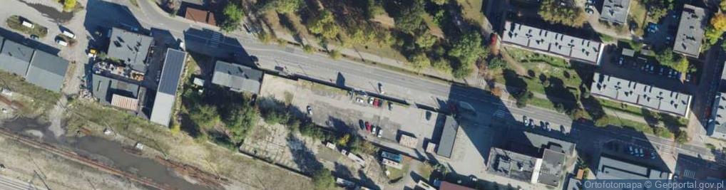 Zdjęcie satelitarne Paczkomat InPost KAT01B