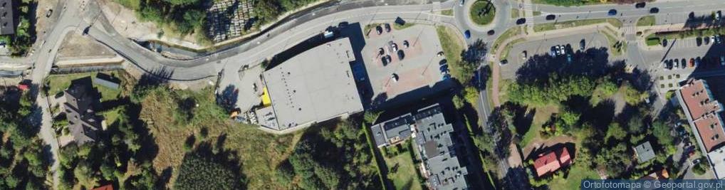 Zdjęcie satelitarne Paczkomat InPost KAT01N