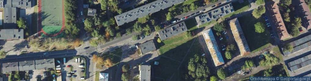 Zdjęcie satelitarne Paczkomat InPost KAT05M