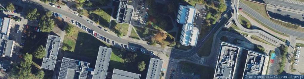 Zdjęcie satelitarne Paczkomat InPost KAT07A