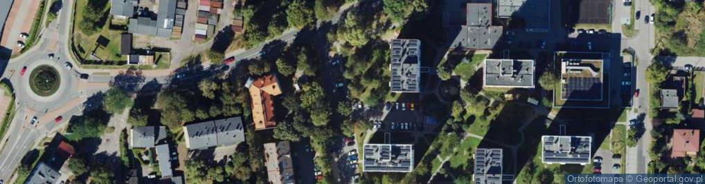 Zdjęcie satelitarne Paczkomat InPost KAT102M