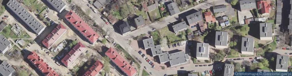 Zdjęcie satelitarne Paczkomat InPost KAT107M