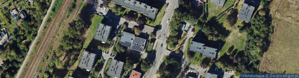 Zdjęcie satelitarne Paczkomat InPost KAT12M