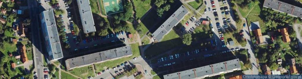 Zdjęcie satelitarne Paczkomat InPost KAT152M