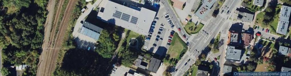 Zdjęcie satelitarne Paczkomat InPost KAT25M