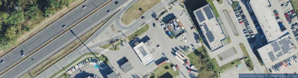 Zdjęcie satelitarne Paczkomat InPost KAT71M