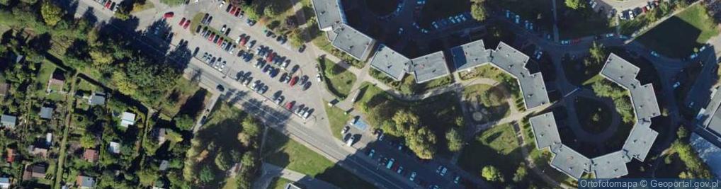 Zdjęcie satelitarne Paczkomat InPost KAT77M